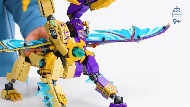 LEGO NINJAGO Arc Dragon of Focus Battle Playset - Kids Toy for